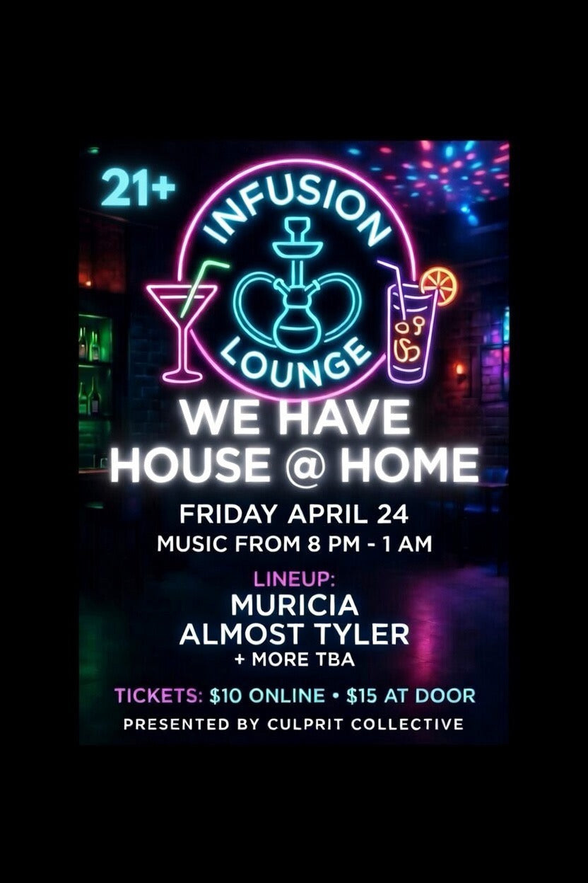WE HAVE HOUSE @ HOME – Live DJ Event (21+)